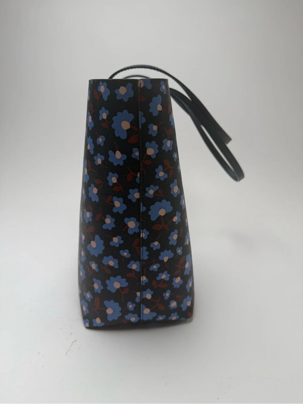 Kate Spade Blue Floral Print Tote Bag - Sleek Everyday Carry